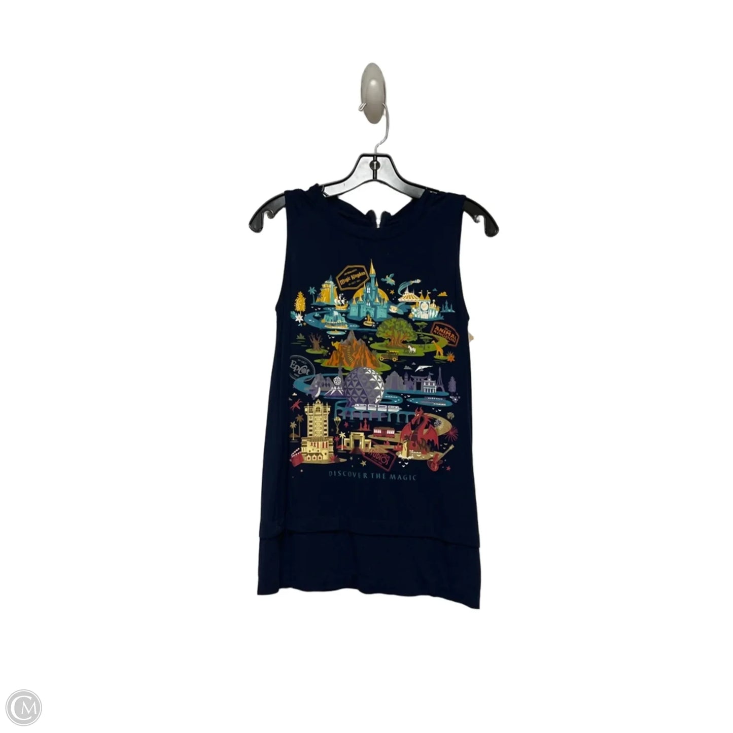 Top Sleeveless Basic By Disney Store In Navy, Size: S