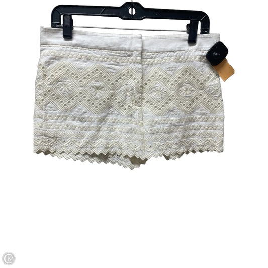 Shorts Designer By Tory Burch In Cream, Size: 4