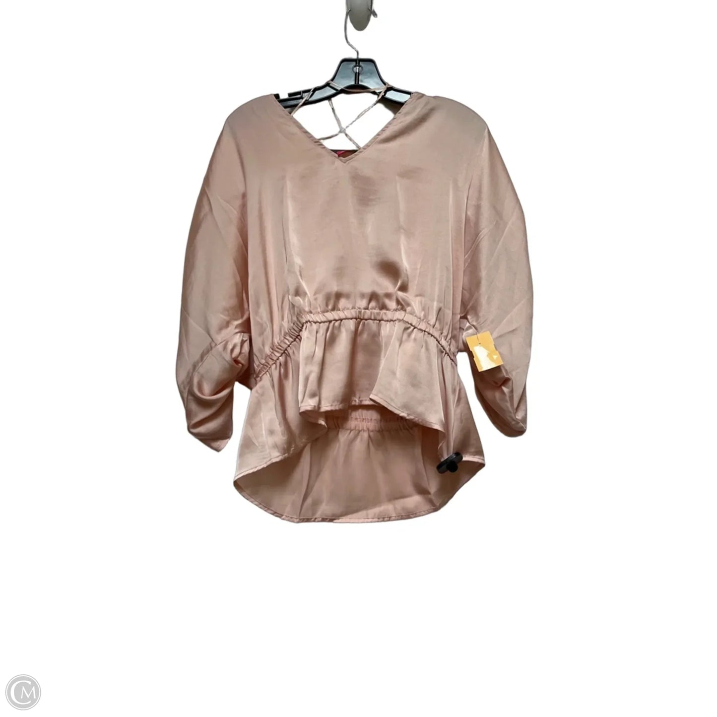 Top Short Sleeve By Vince Camuto In Pink, Size: S