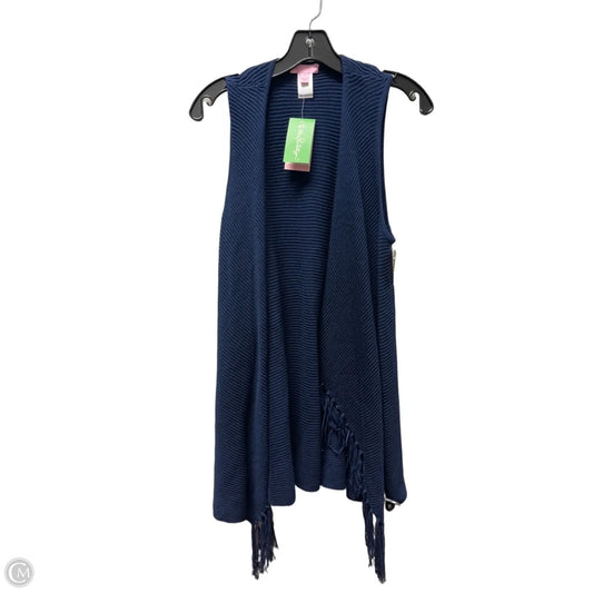Vest Designer By Lilly Pulitzer In Navy, Size: S