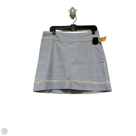 Skort By Crown And Ivy In Striped Pattern, Size: 10
