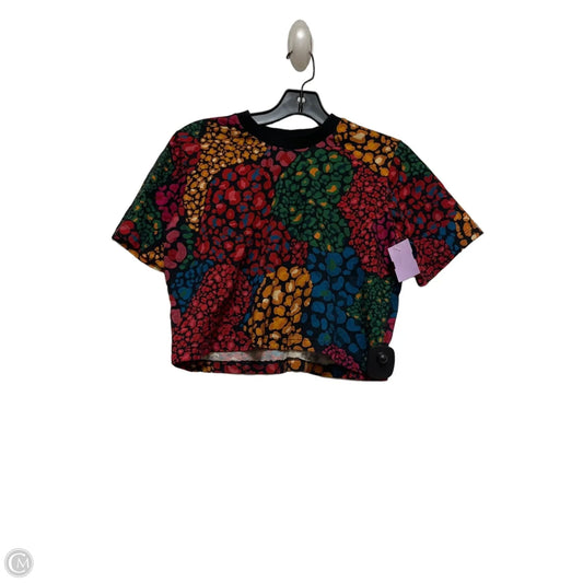 Top Short Sleeve By Farm Rio In Animal Print, Size: Xs