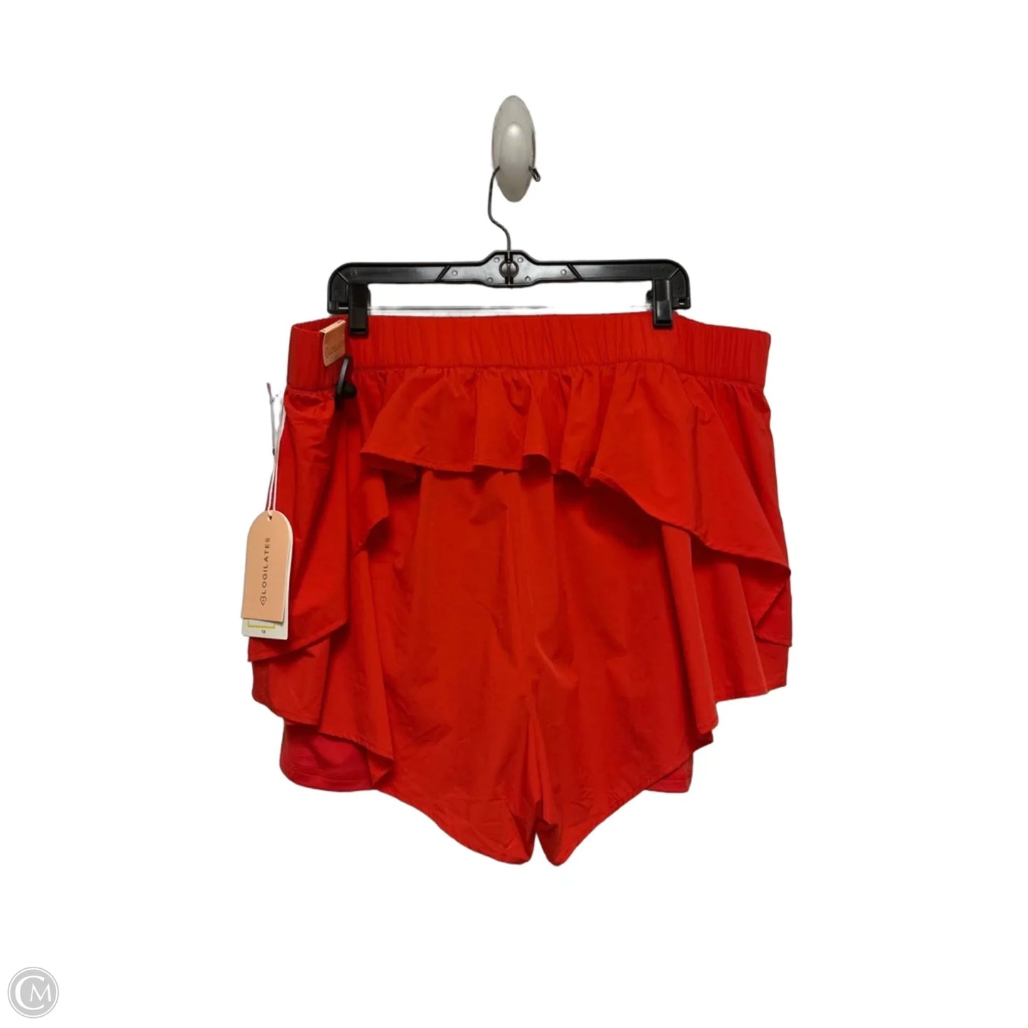 Athletic Skort By Clothes Mentor In Red, Size: Xl