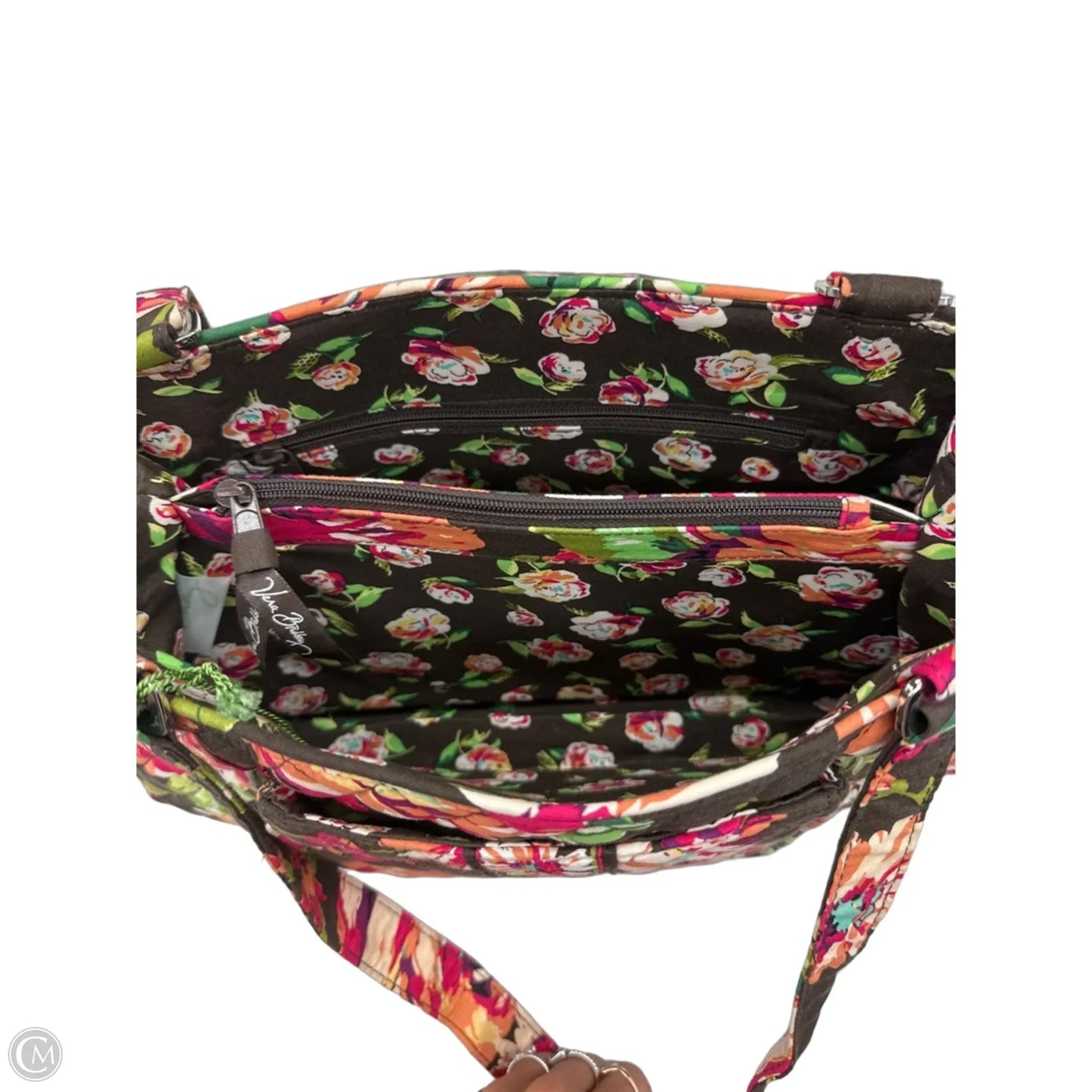Handbag By Vera Bradley, Size: Medium
