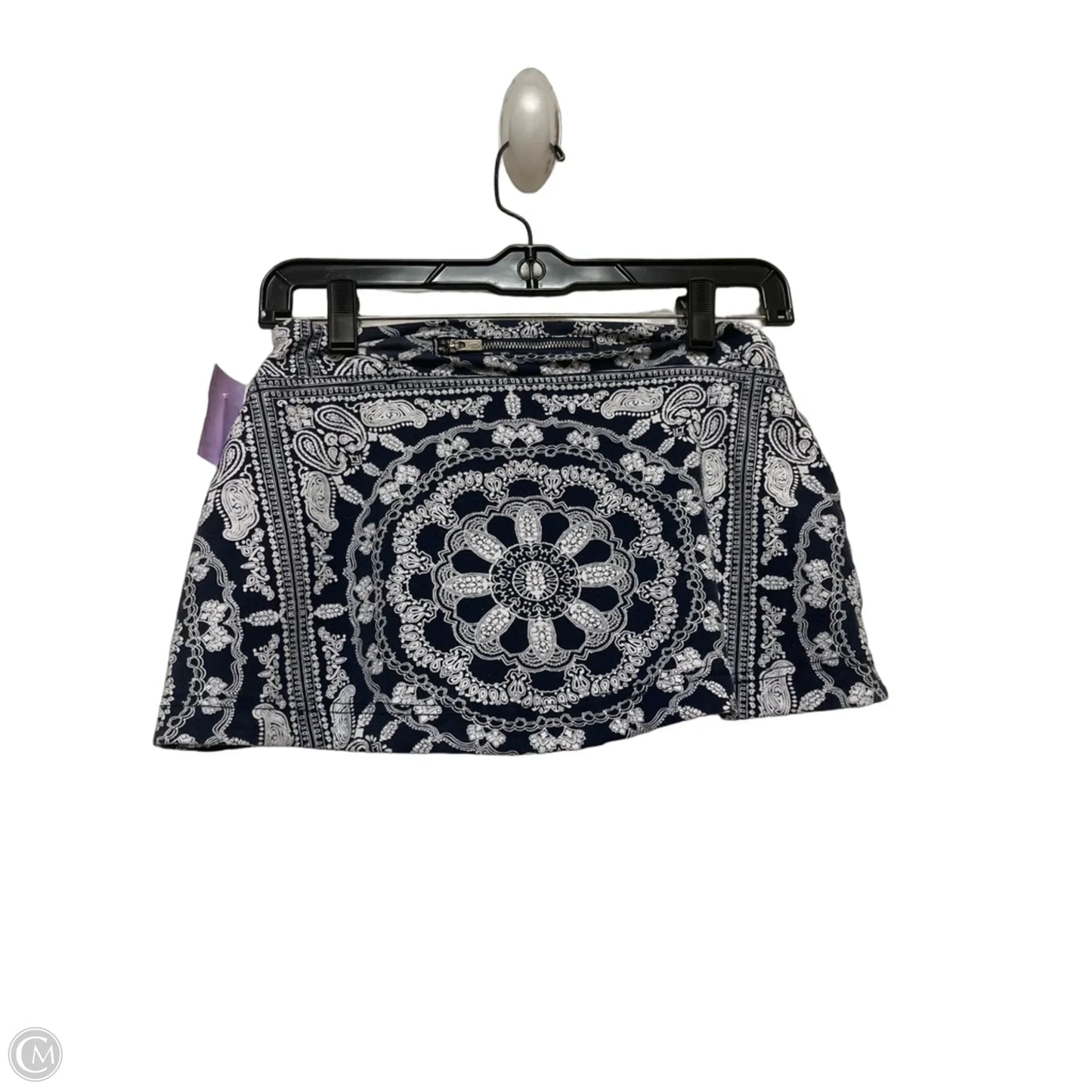 Skort By Free People In Blue & White, Size: 0