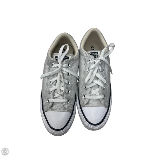 Shoes Sneakers By Converse In Silver, Size: 8