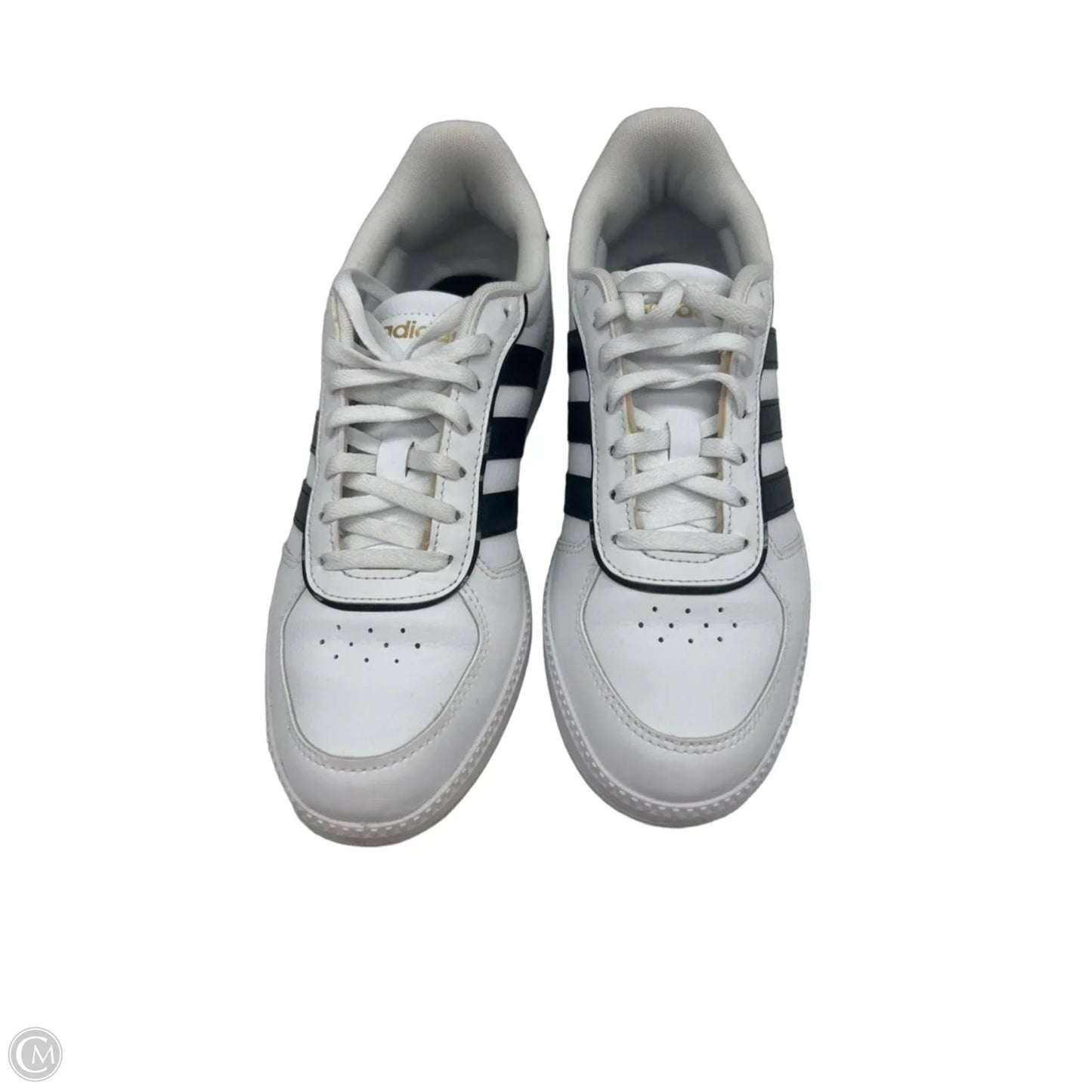 Shoes Sneakers By Adidas In Black & White, Size: 7