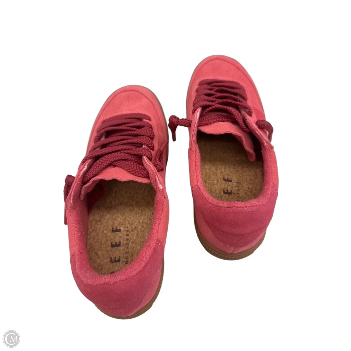 Shoes Sneakers By Reef In Coral, Size: 7