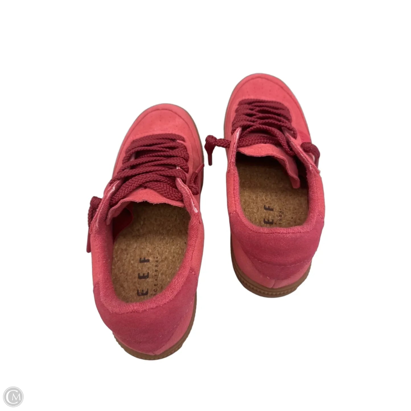 Shoes Sneakers By Reef In Coral, Size: 7