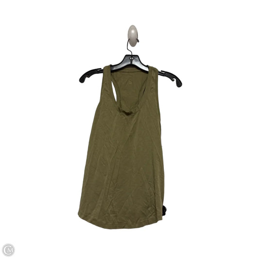 Athletic Tank Top By Lululemon In Green, Size: S