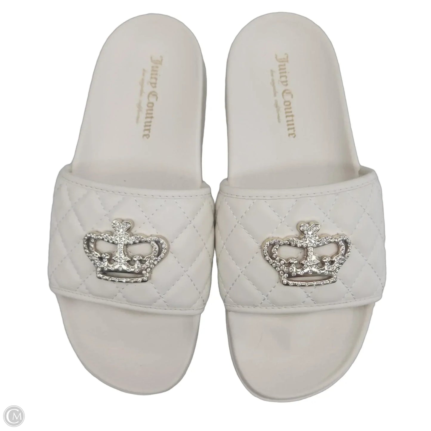Sandals Flats By Juicy Couture In Cream, Size: 7