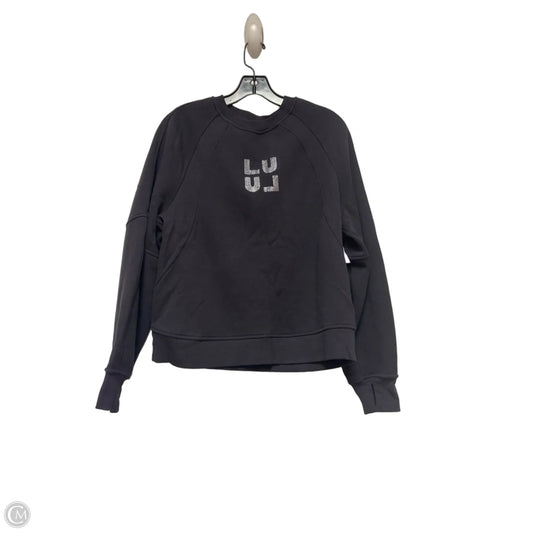 Sweatshirt Crewneck By Lululemon In Navy, Size: Xs