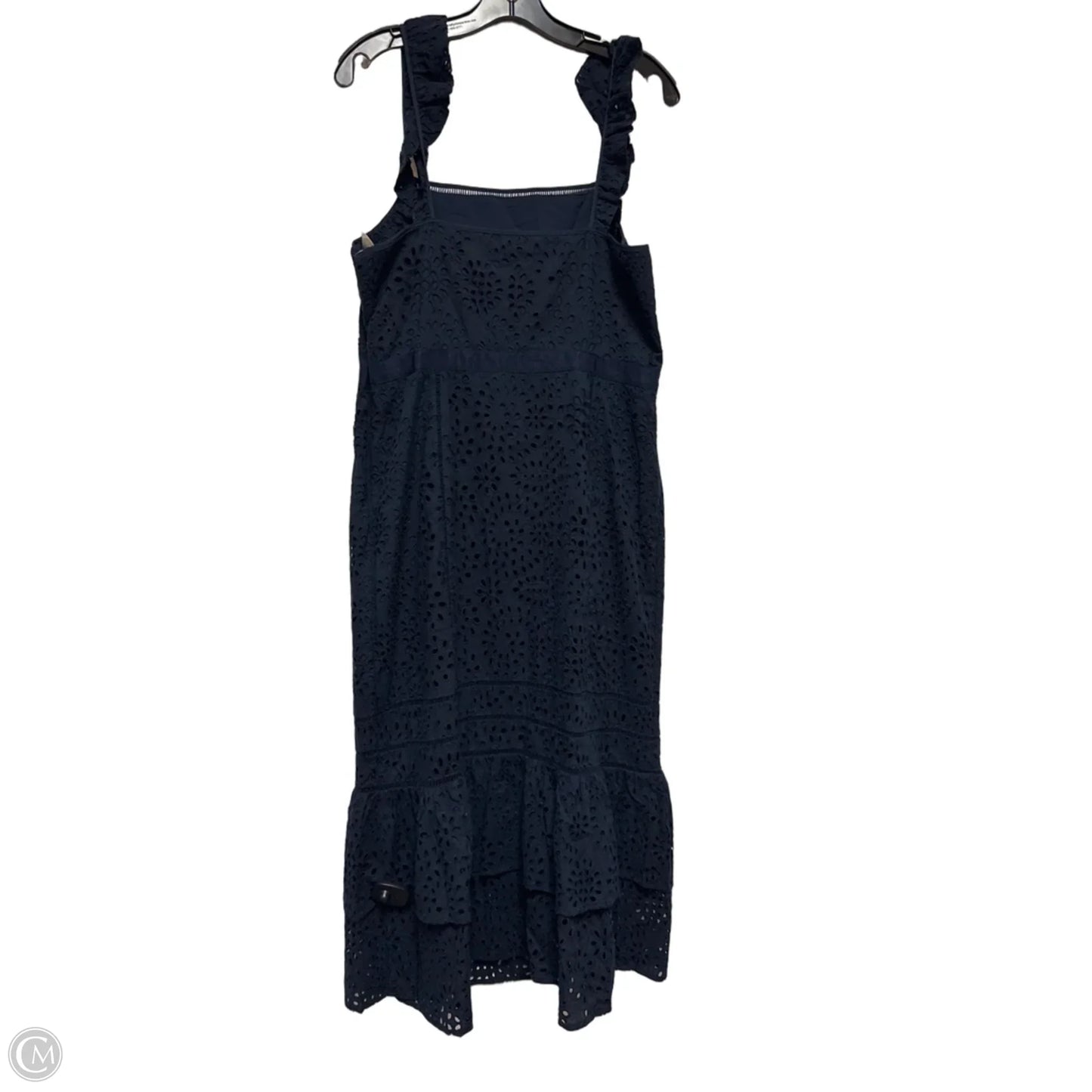 Dress Casual Maxi By Banana Republic In Navy, Size: L
