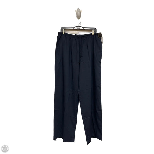 Pants Wide Leg By Uniqlo In Navy, Size: 14