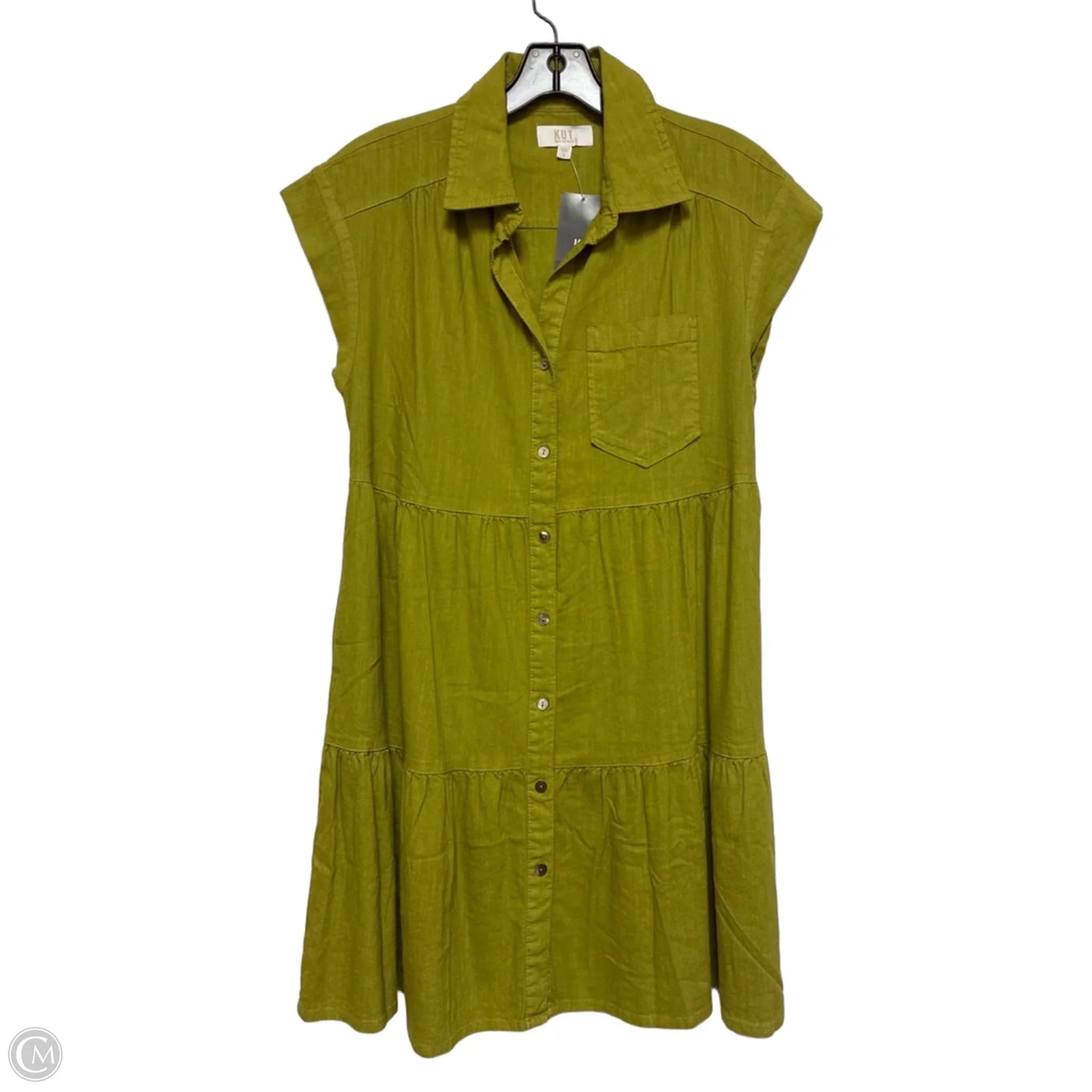Dress Casual Short By Kut In Green, Size: S