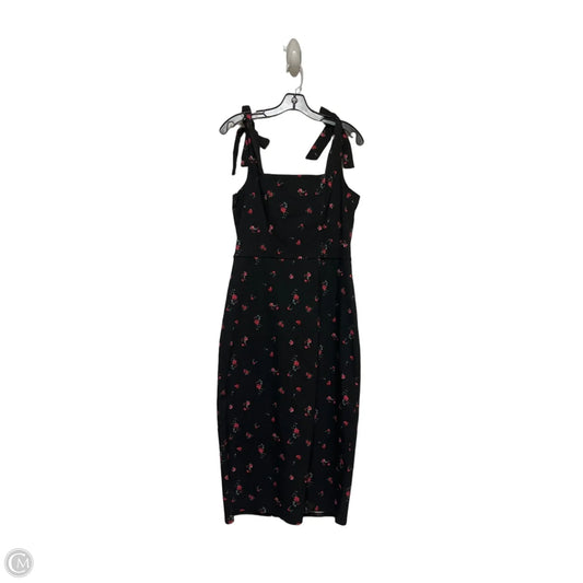 Dress Casual Midi By Francesca’s In Floral Print, Size: L