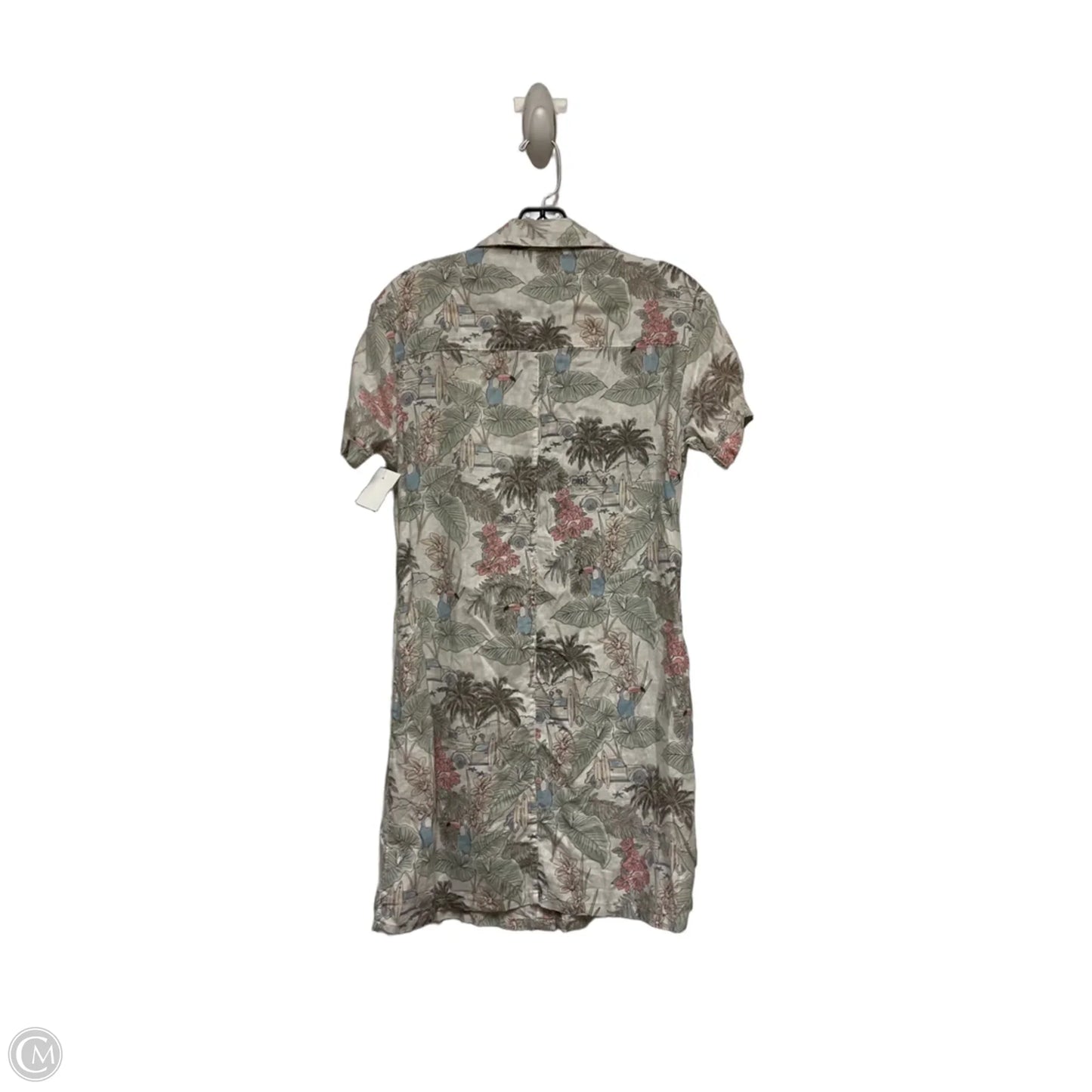 Dress Casual Short By Rachel Zoe In Tropical Print, Size: Xs