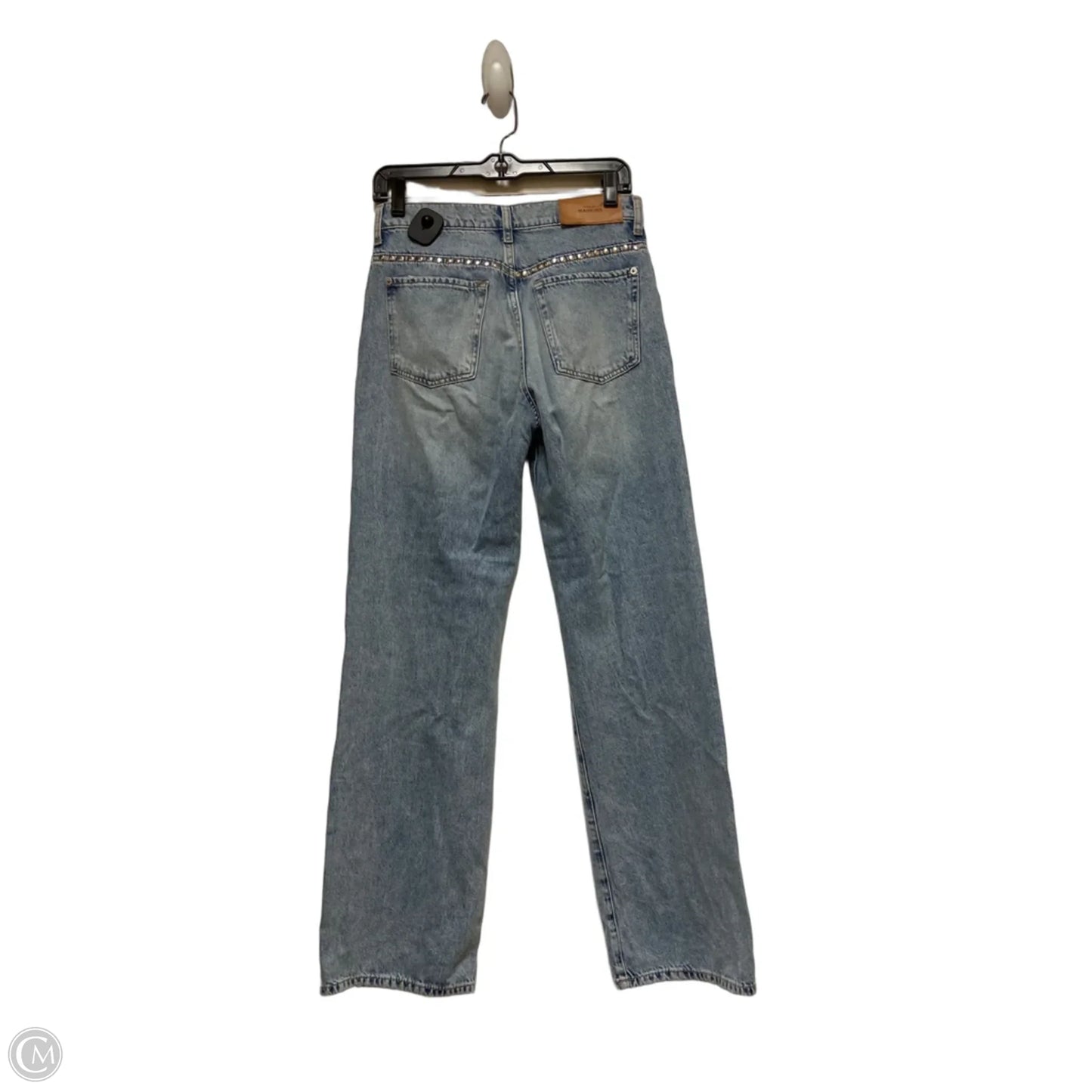 Jeans Straight By 7 For All Mankind In Blue Denim, Size: 4