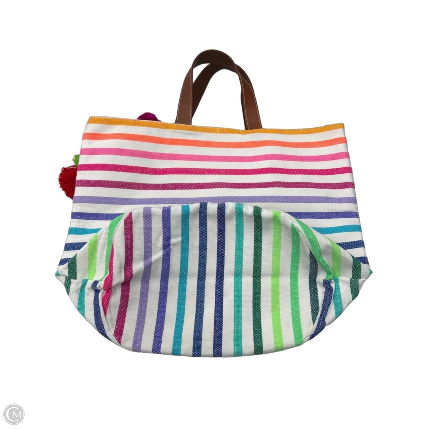 Tote By Clothes Mentor, Size: Large