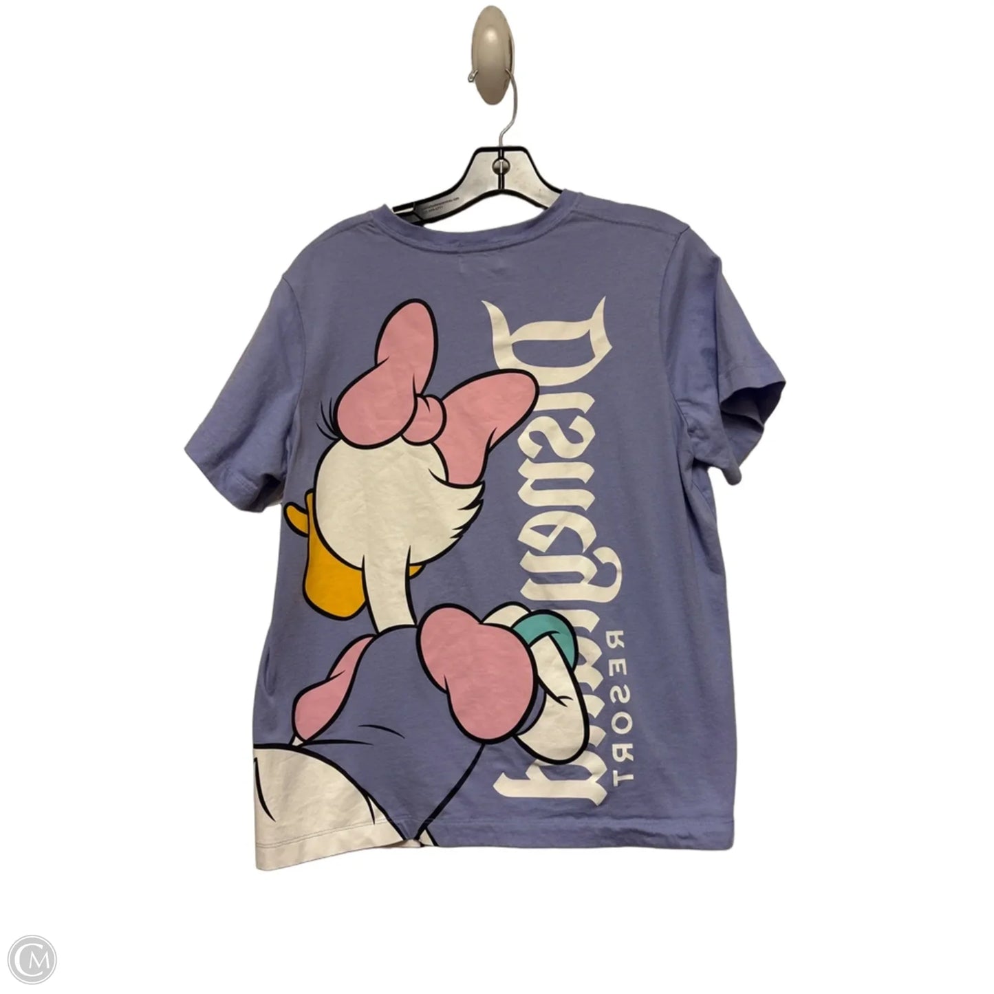 Top Short Sleeve By Disney Store In Purple, Size: S