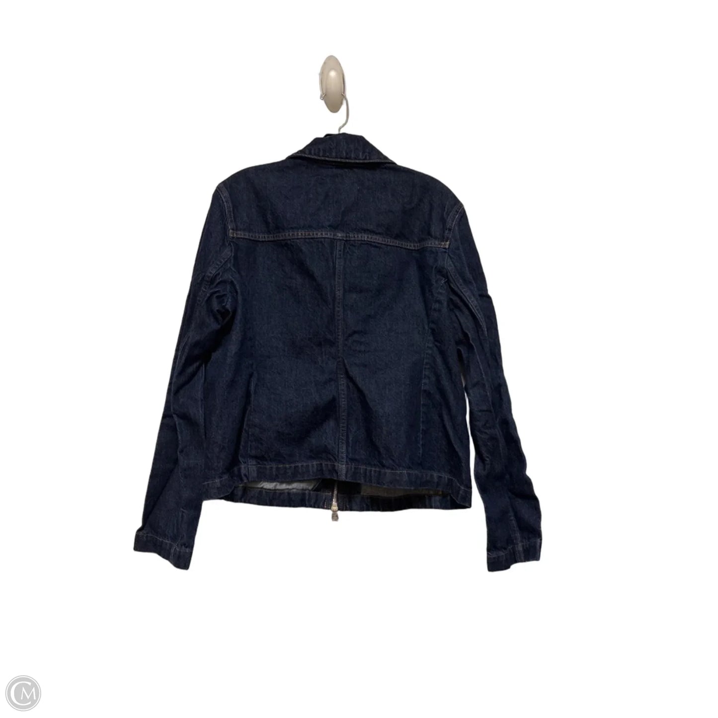 Jacket Denim By Abercrombie And Fitch In Blue Denim, Size: L