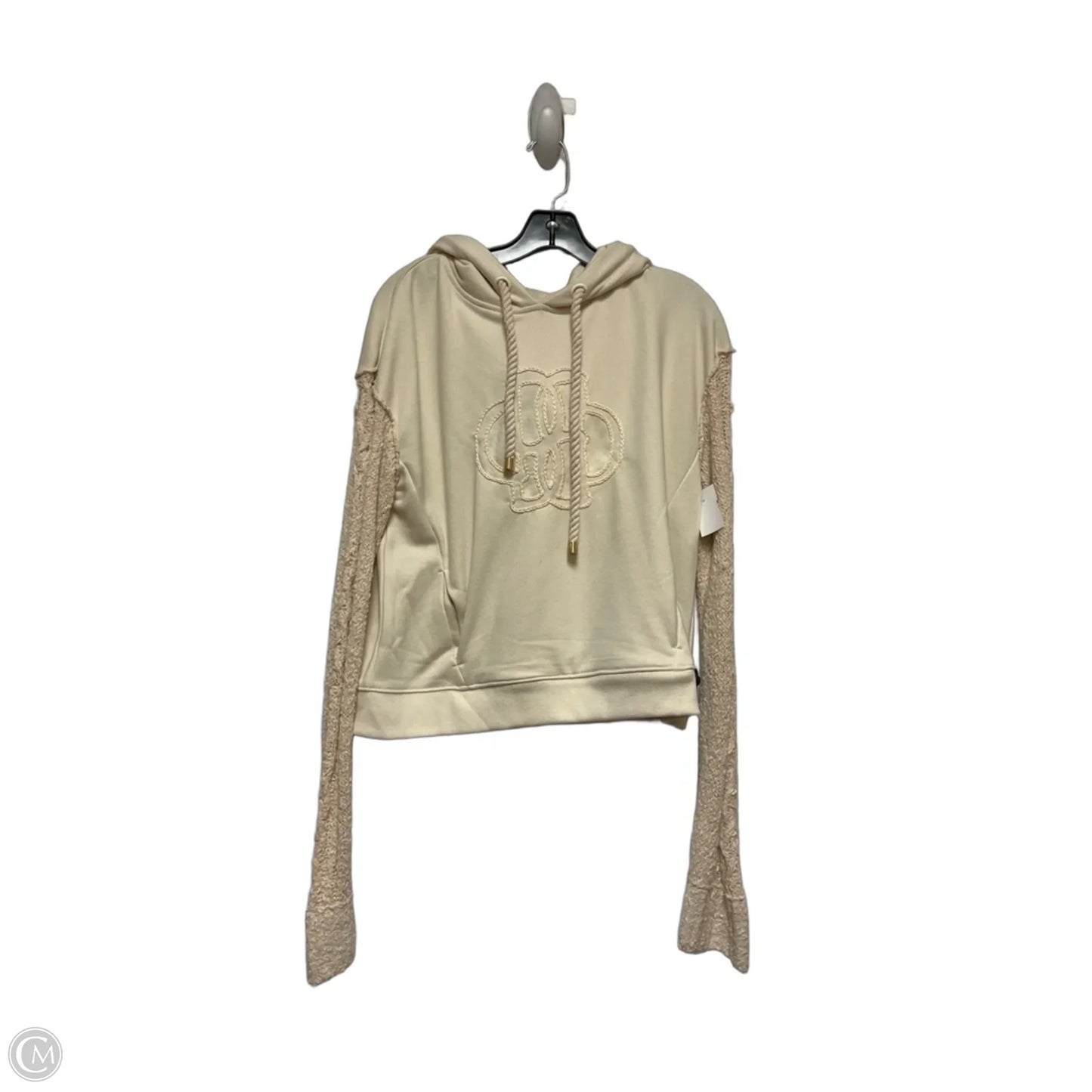 Top Long Sleeve By Democracy In Cream, Size: M