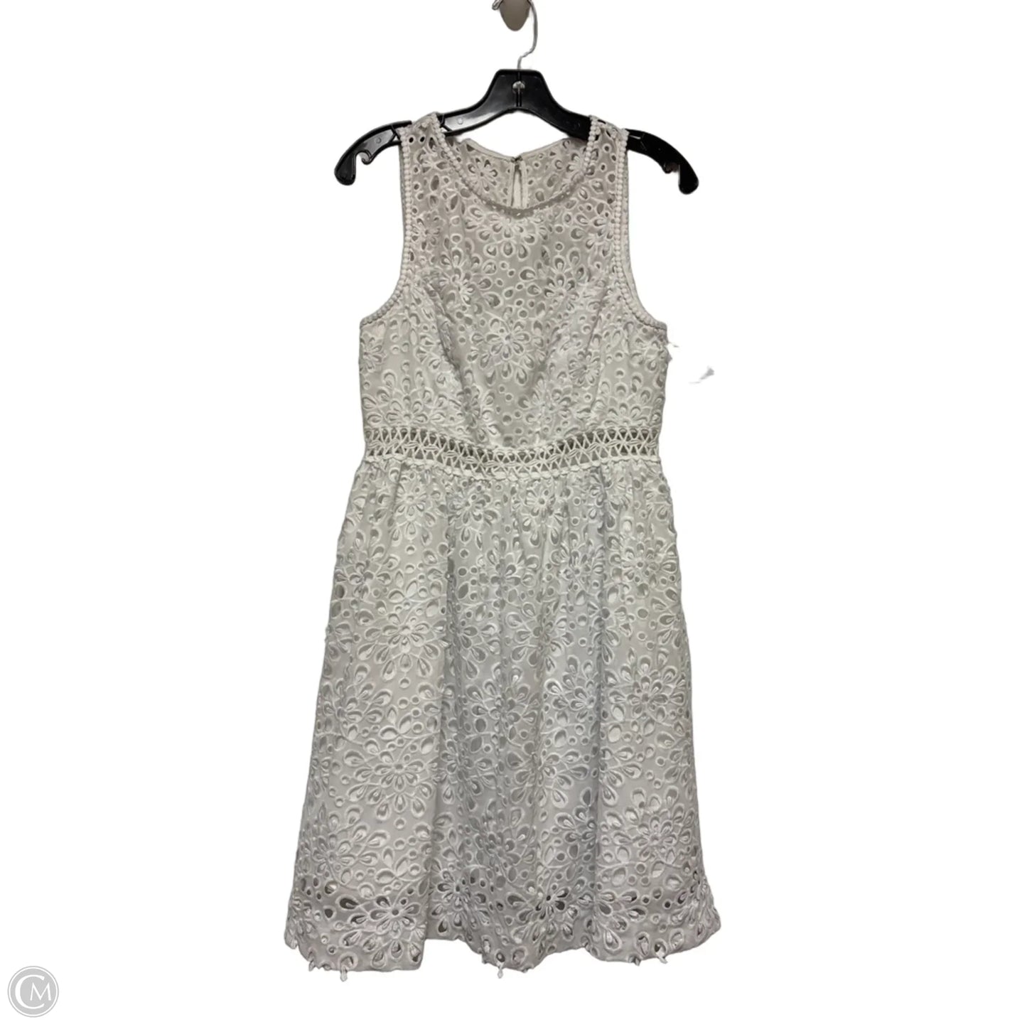 Dress Designer By Lilly Pulitzer In White, Size: 8