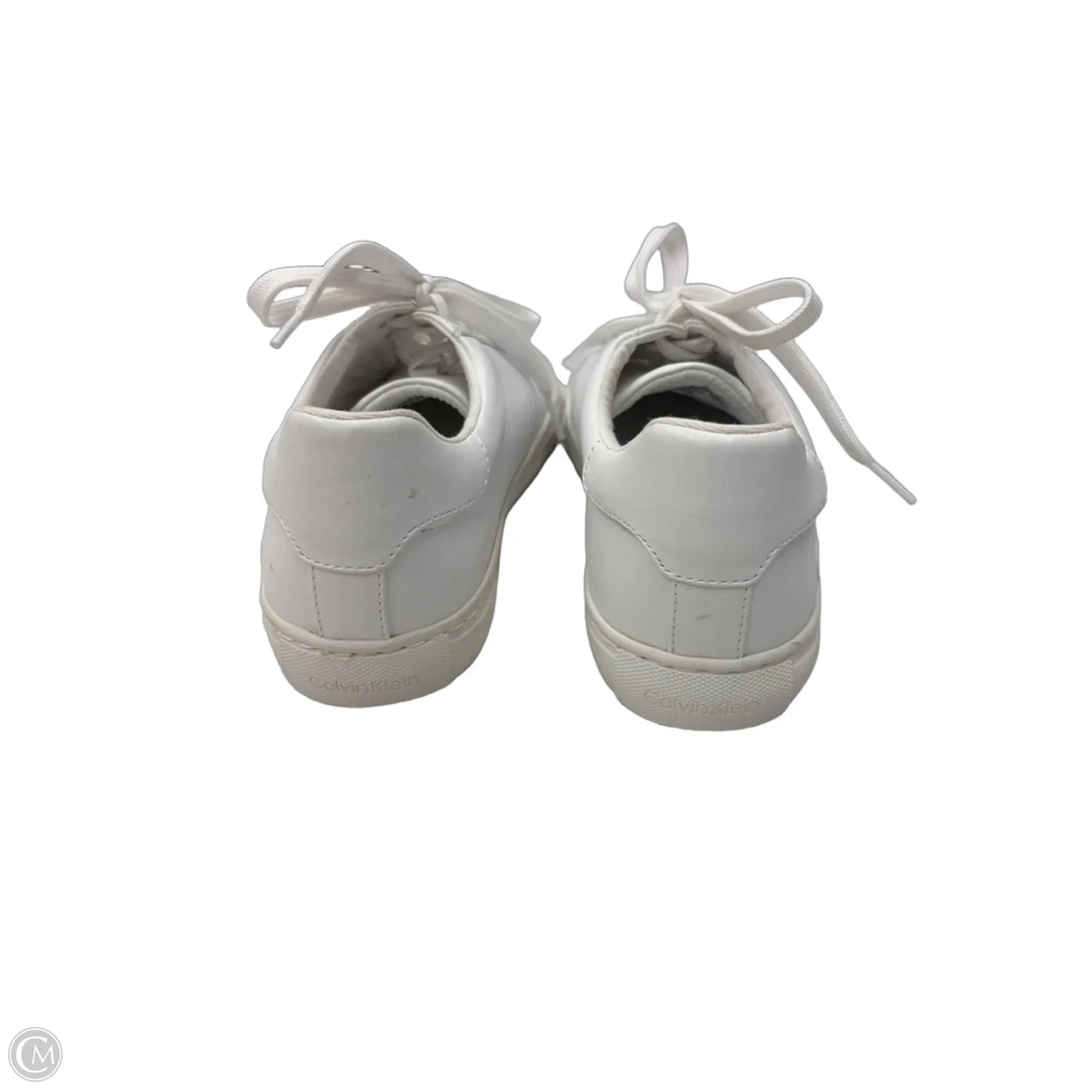 Shoes Sneakers By Calvin Klein In White, Size: 8