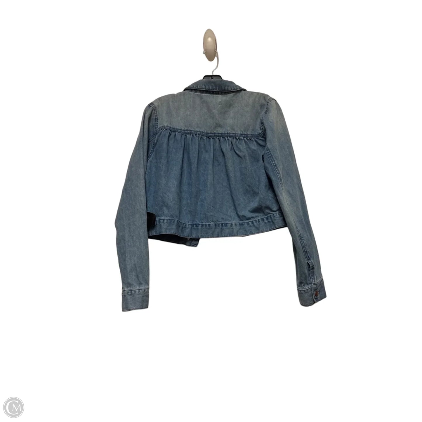 Jacket Denim By Bcbgeneration In Blue Denim, Size: M