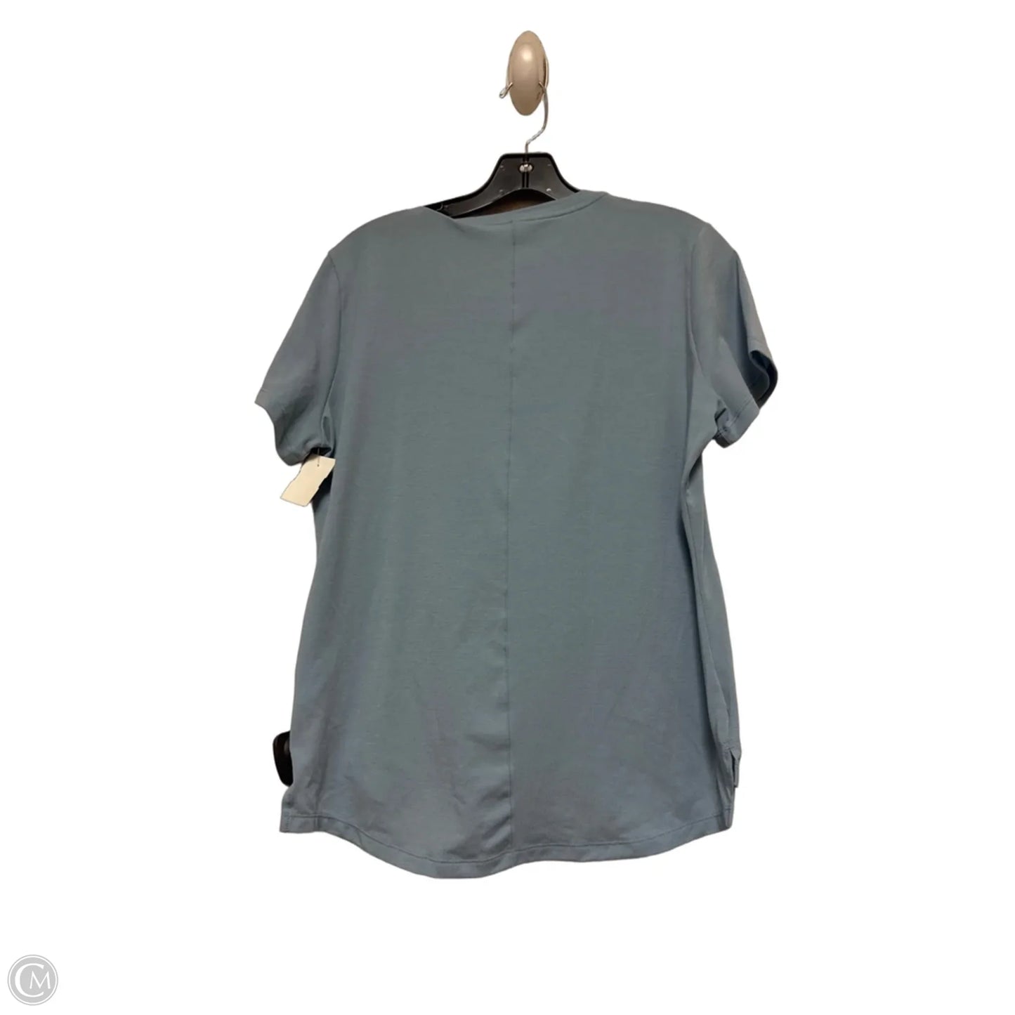 Athletic Top Short Sleeve By Nike Apparel In Blue, Size: M