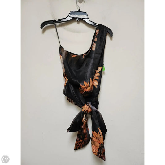 Top Sleeveless By Karen Millen In Floral Print, Size: Xs