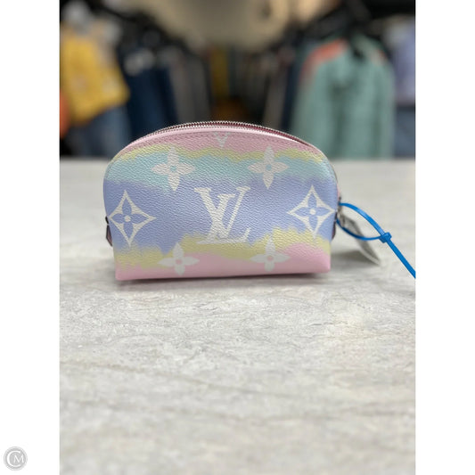 Makeup Bag Luxury Designer By Louis Vuitton, Size: Small