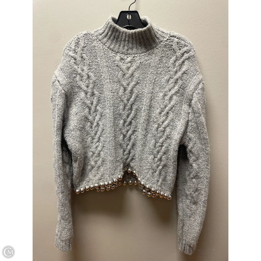 Sweater By Zara In Grey, Size: M