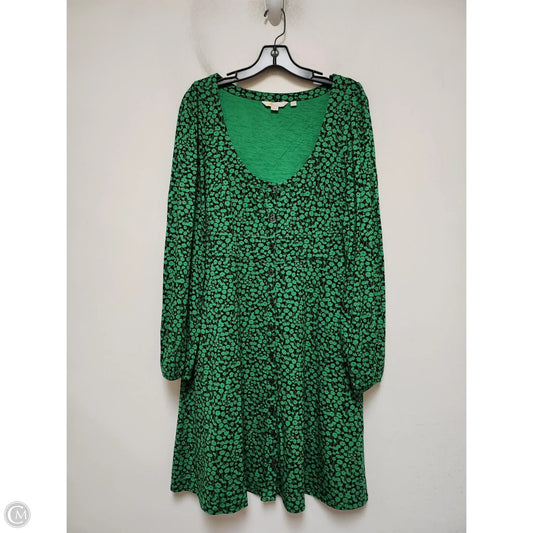 Dress Casual Short By Boden In Black & Green, Size: L