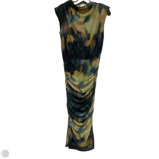 Dress Casual Midi By Bar Iii In Multi-colored, Size: S