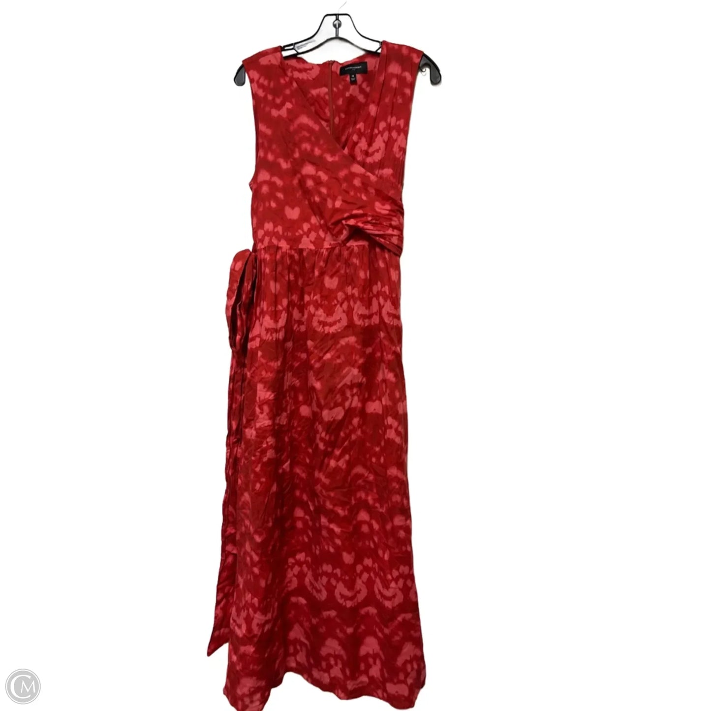 Dress Casual Maxi By Banana Republic In Red, Size: L