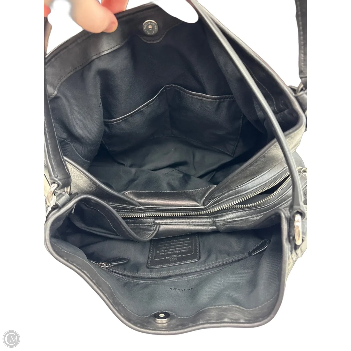 Handbag Designer By Coach, Size: Large