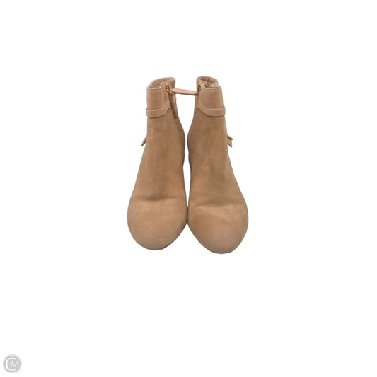 Boots Designer By Kate Spade In Bronze, Size: 8