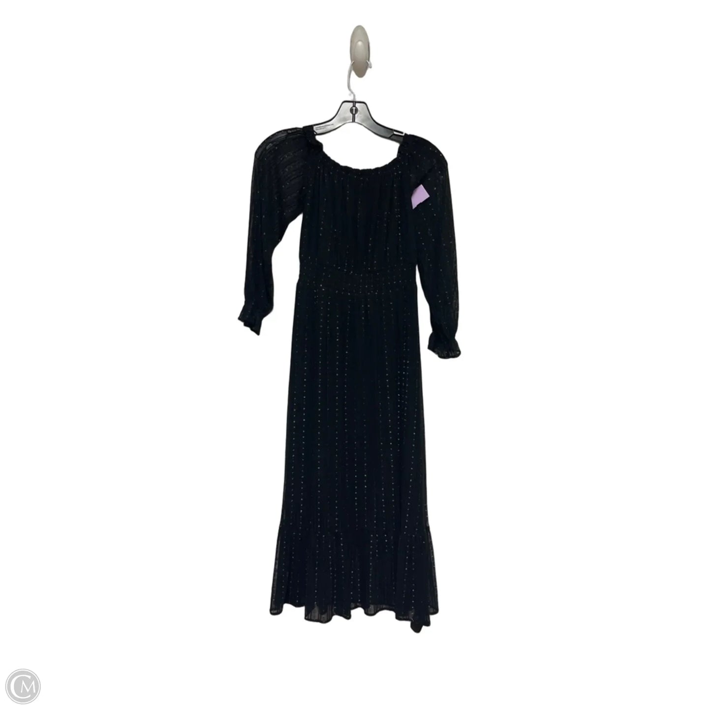 Dress Casual Midi By Bcbgeneration In Black, Size: Xs