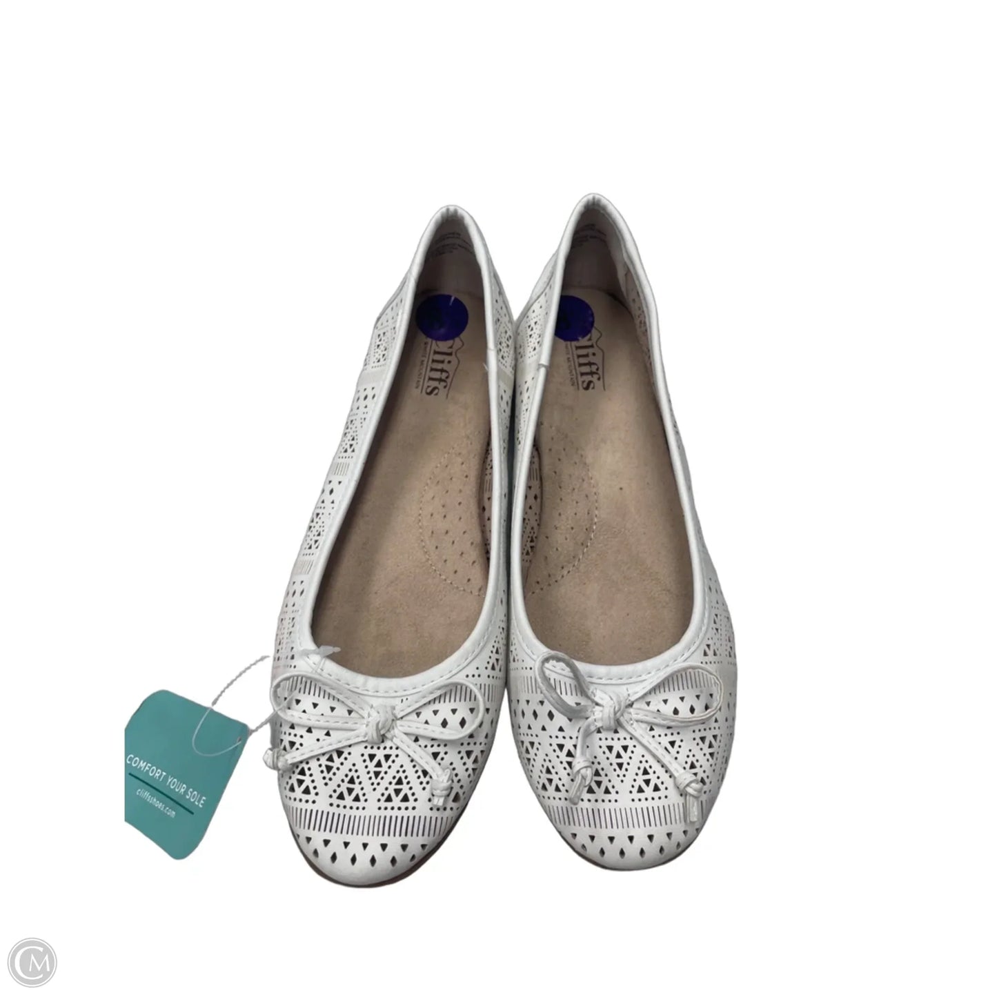 Shoes Flats By Cliffs By White Mountain In White, Size: 8.5