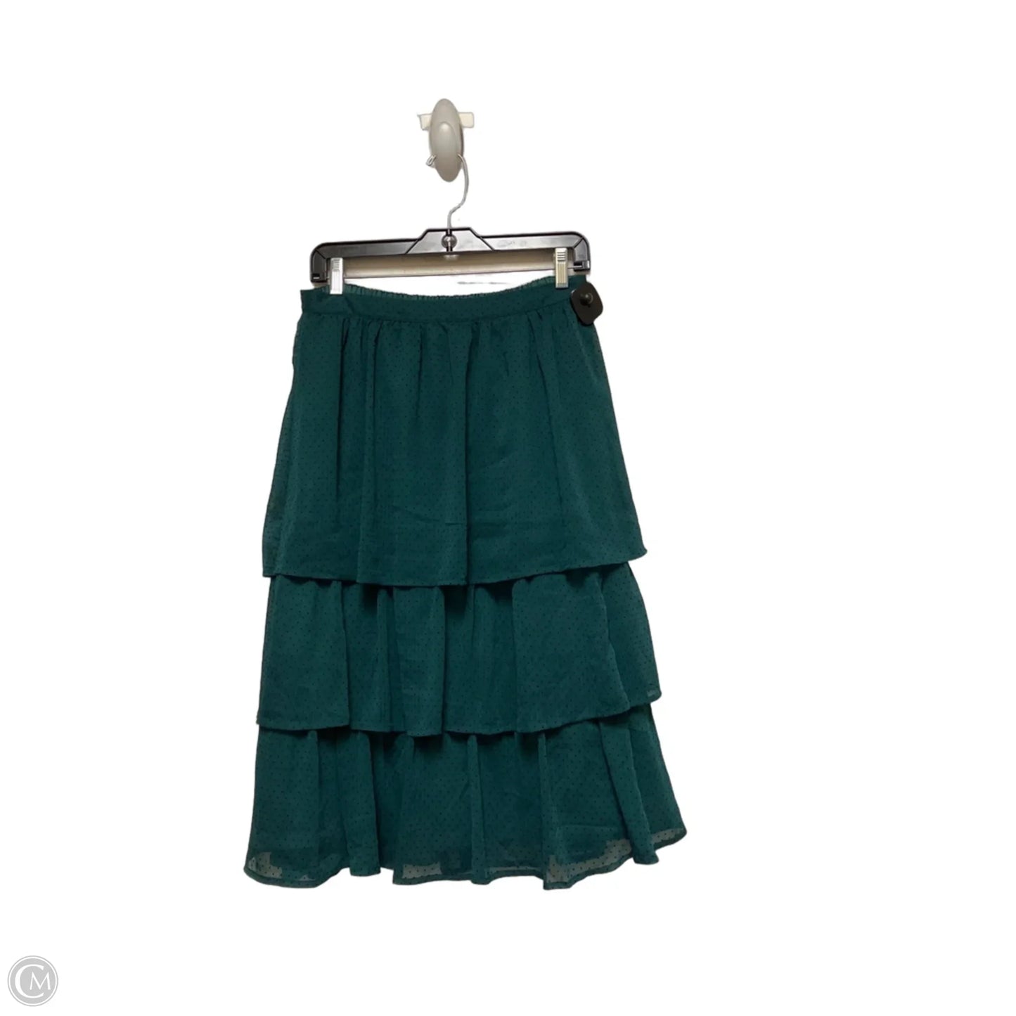 Skirt Midi By J. Crew In Green, Size: 4
