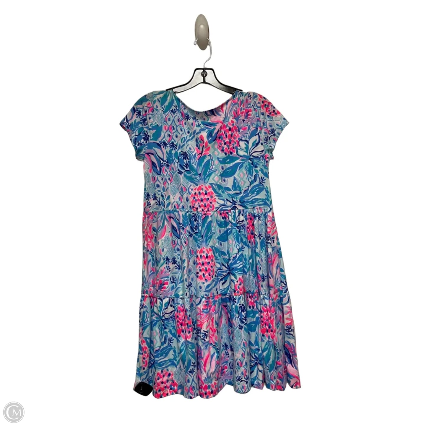 Dress Designer By Lilly Pulitzer In Blue & Pink, Size: Xs