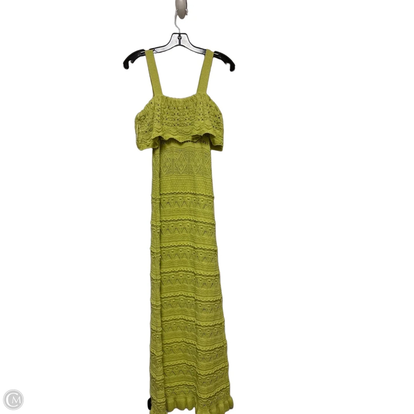 Dress Casual Maxi By Zara In Green, Size: M