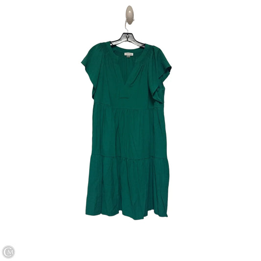 Dress Casual Short By Calvin Klein In Green, Size: M