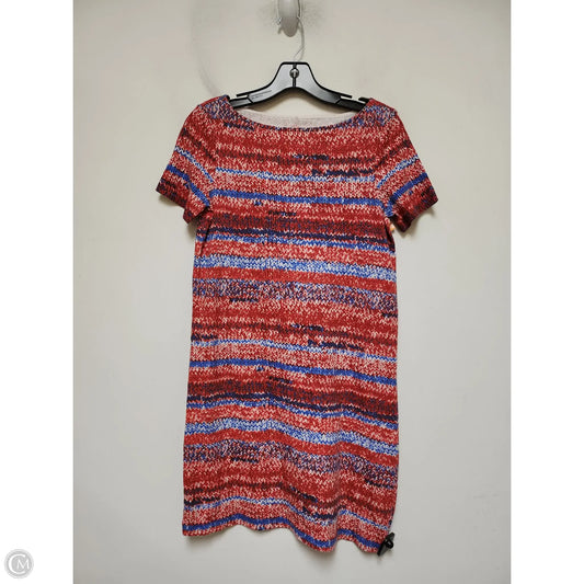 Dress Designer By Tory Burch In Blue Red & White, Size: Xs