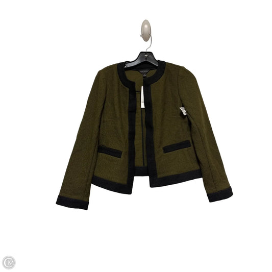 Blazer By Ann Taylor In Black & Green, Size: Xs