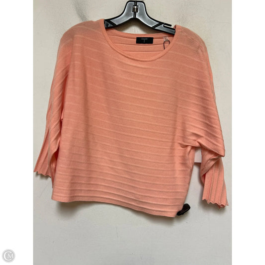 Top Long Sleeve By Tahari In Orange, Size: S