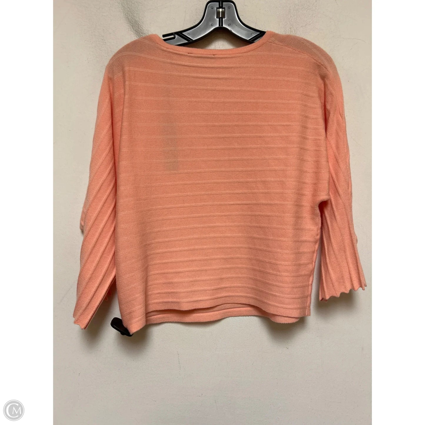 Top Long Sleeve By Tahari In Orange, Size: S