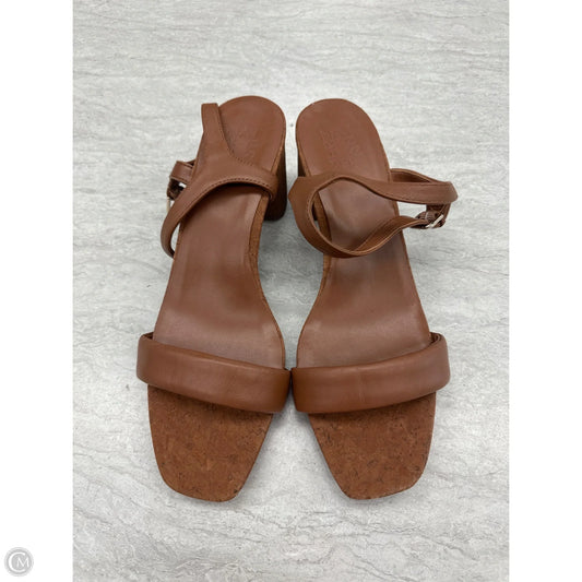 Shoes Heels Block By Naturalizer In Brown, Size: 9