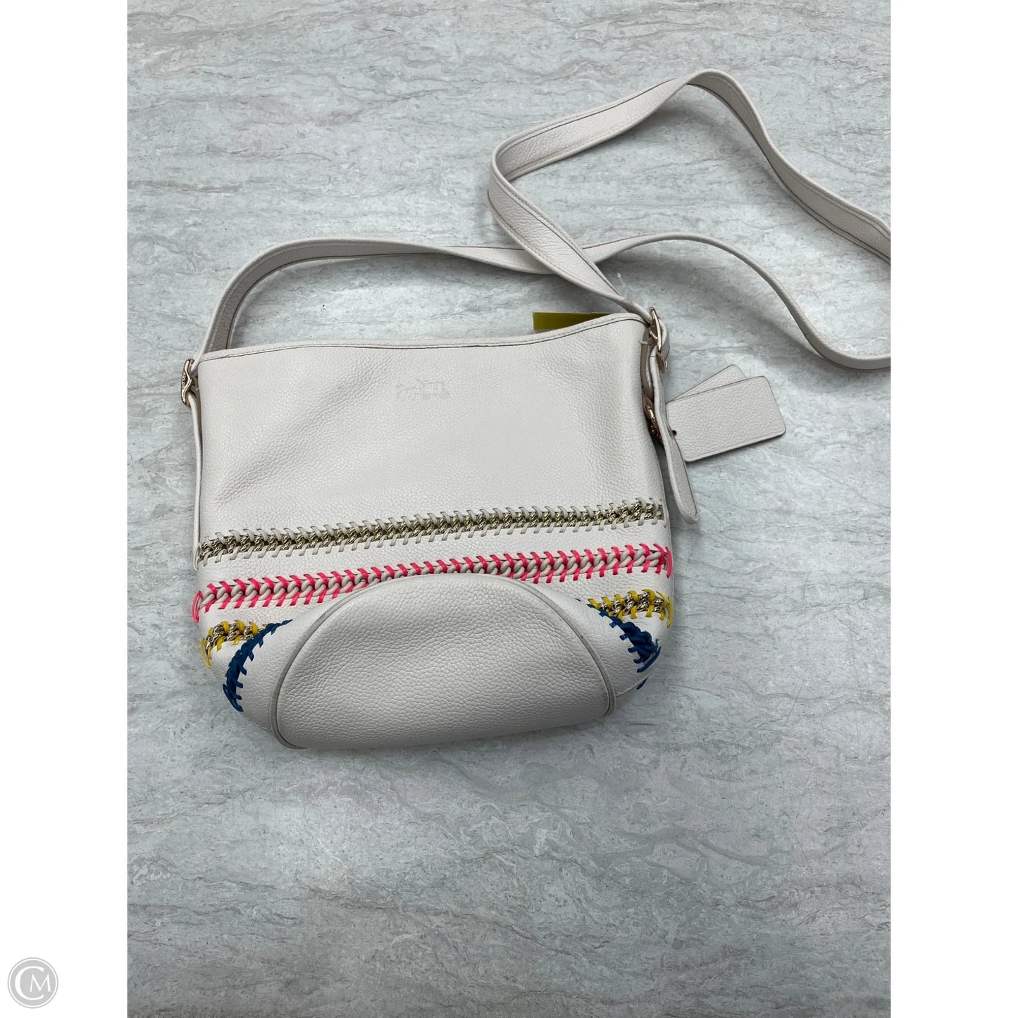 Crossbody Designer By Coach, Size: Large